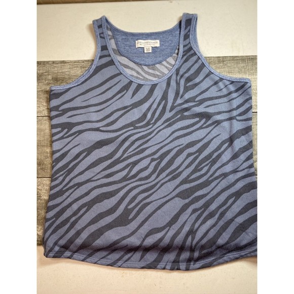 Karen Neuburger Live Love Lounge Lot Of 2 Pajama Tops Stars & Blue Stripes XL - Picture 4 of 7